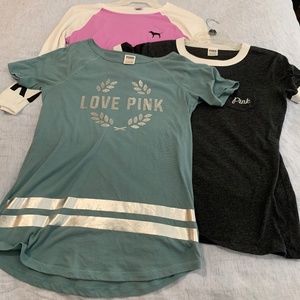 3 Pink Brand Tshirts for $5 total for all